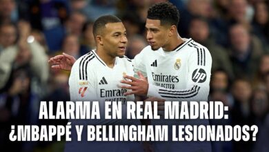 Alarma en Real Madrid: Kylian Mbappé y Jude Bellingham, posibles bajas para los próximos partidos