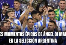 Tres momentos épicos de Ángel Di María en la Selección Argentina