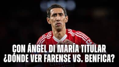 Ángel Di María, otra vez titular en Benfica