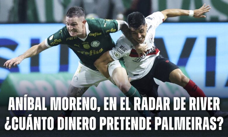 Aníbal Moreno, en el radar de River Plate