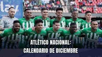 Atlético Nacional calendario diciembre