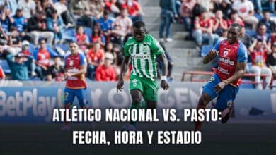 Atlético Nacional vs. Pasto Liga BetPlay 2024 programación