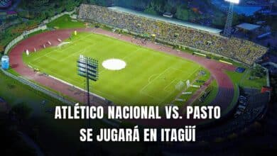 Atlético Nacional vs. Pasto Liga en Itaguí