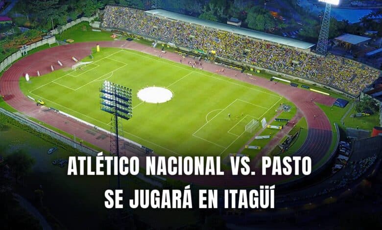 Atlético Nacional vs. Pasto Liga en Itaguí