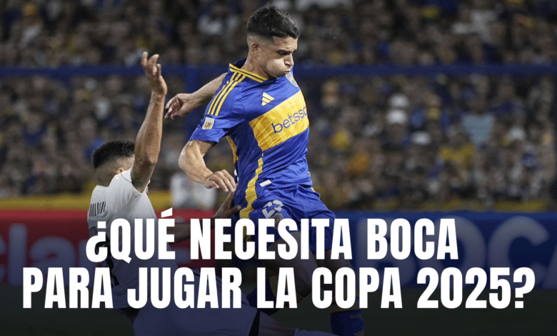 Boca quiere llegar a la Copa Libertadores 2025, ¿qué necesita?.