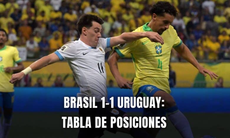 Brasil vs. Uruguay Eliminatorias 2026