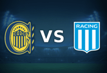 Rosario Central vs Racing, por la Liga Profesional 2024.