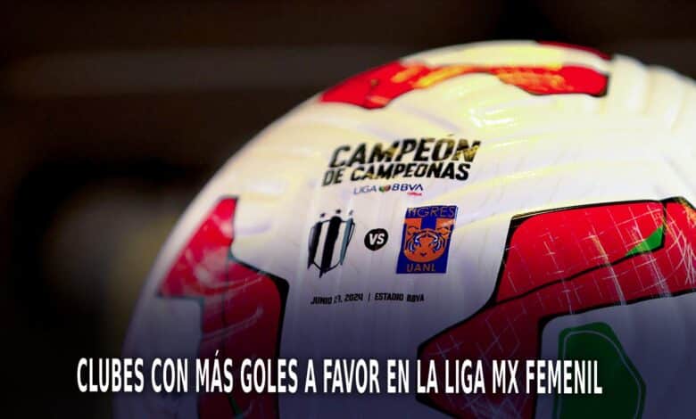 Liga MX Femenil: clubes con más goles concretados en el AP 2024.