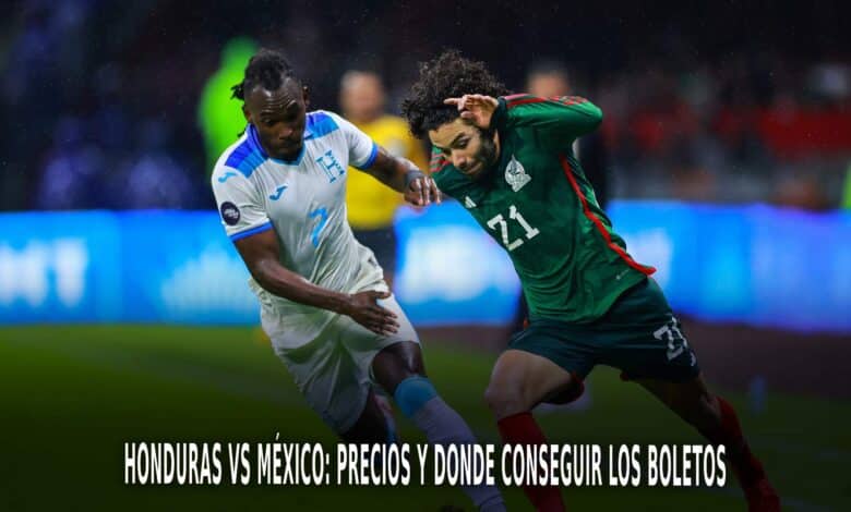 Honduras vs México por la fecha FIFA de noviembre.