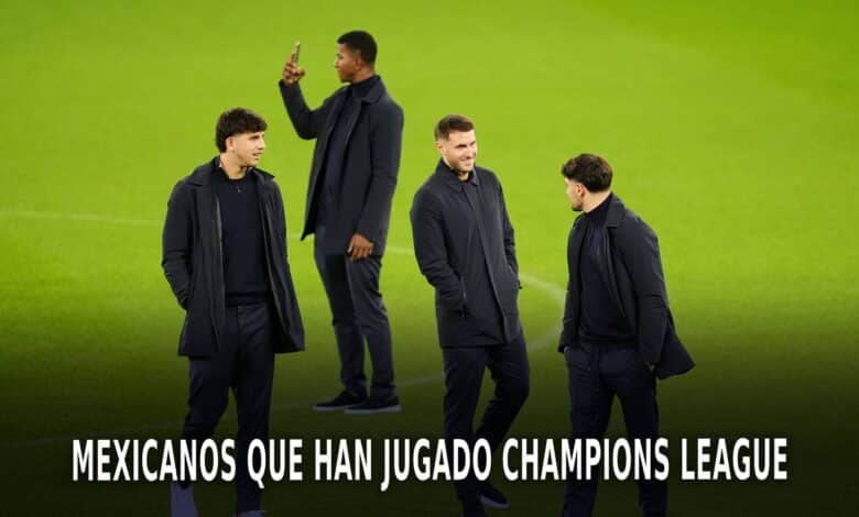 Mexicanos en la Champions League.