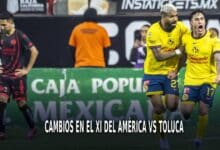 América vs Toluca: cambios en el XI titular del combinado azulcrema.