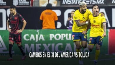 América vs Toluca: cambios en el XI titular del combinado azulcrema.