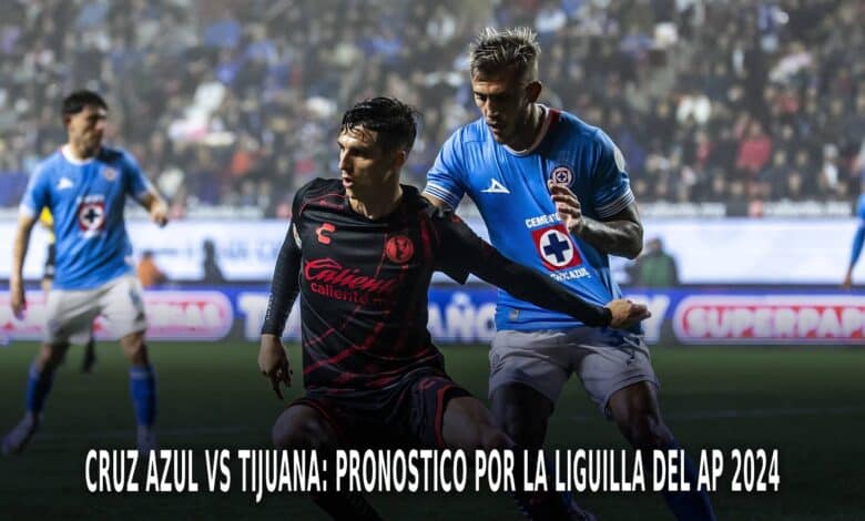 Cruz Azul vs Tijuana por los Cuartos de Final del AP 2024.