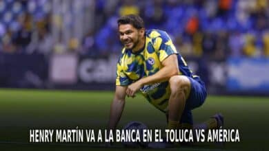 Henry Martín en el Toluca vs América