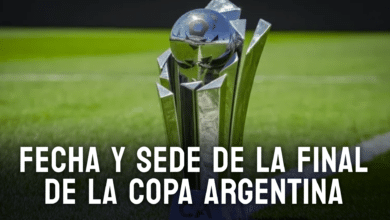 La final de la Copa Argentina, ¿dónde y cuándo?.