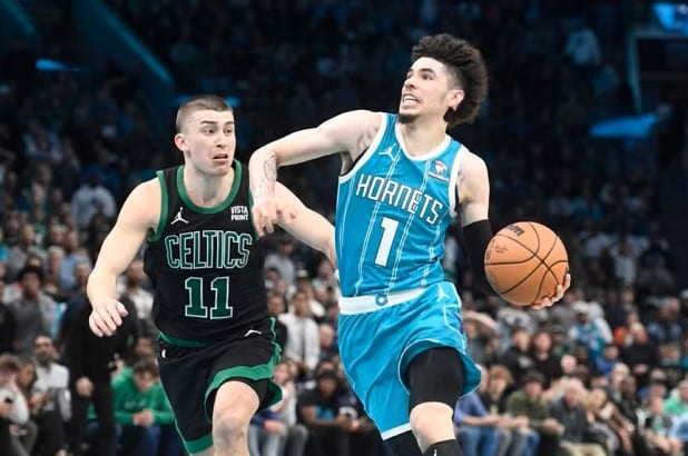 Charlotte Hornets vs Boston Celtics, uno de los partidos interesantes por ver en la jornada de viernes de la NBA.