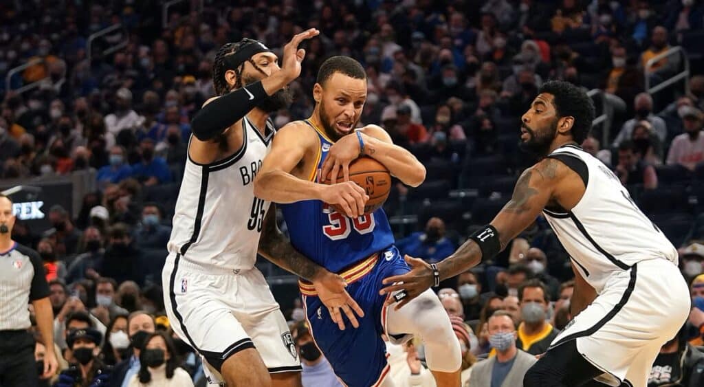 Golden State Warriors vs Brooklyn Nets, uno de los partidos claves de la Emirates NBA Cup.