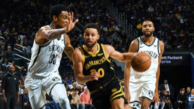 Golden State Warriors vs Brooklyn Nets, uno de los partidos especiales de este martes de Emirates NBA Cup.