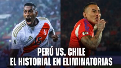 El historial de Perú vs. Chile por Eliminatorias Sudamericanas