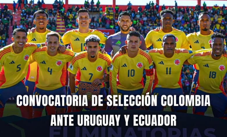 Convocatoria Selección Colombia noviembre