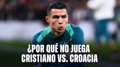 Cristiano Ronaldo no estará vs. Croacia: los motivos.