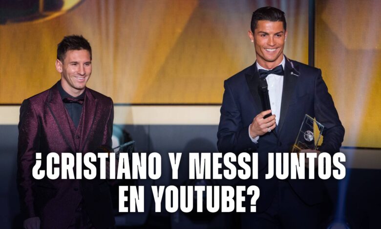 Lionel Messi y Cristiano Ronaldo podrían mantener un encuentro histórico en YouTube