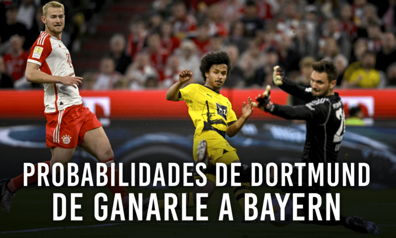 Dortmund vs Bayern se mide por este clásico de la Bundesliga.