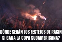 Los hinchas de Racing preparan una fiesta inolvidable por la final de la Copa Sudamericana.