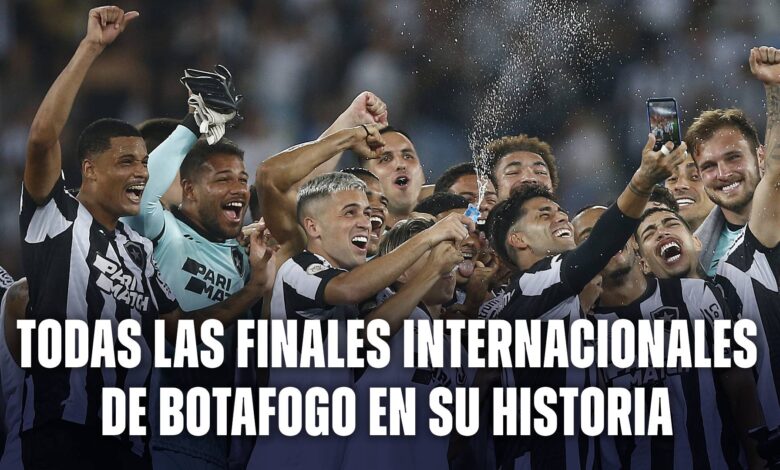 Todas las finales internacionales en la historia de Botafogo