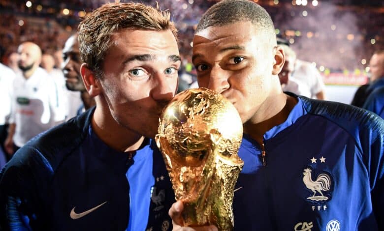 Kylian Mbappé Antoine Griezmann