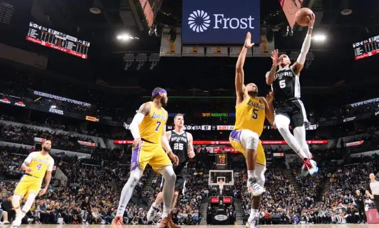 San Antonio Spurs vs Los Ángeles Lakers será uno de los partidos especiales de esta jornada de viernes de la NBA.