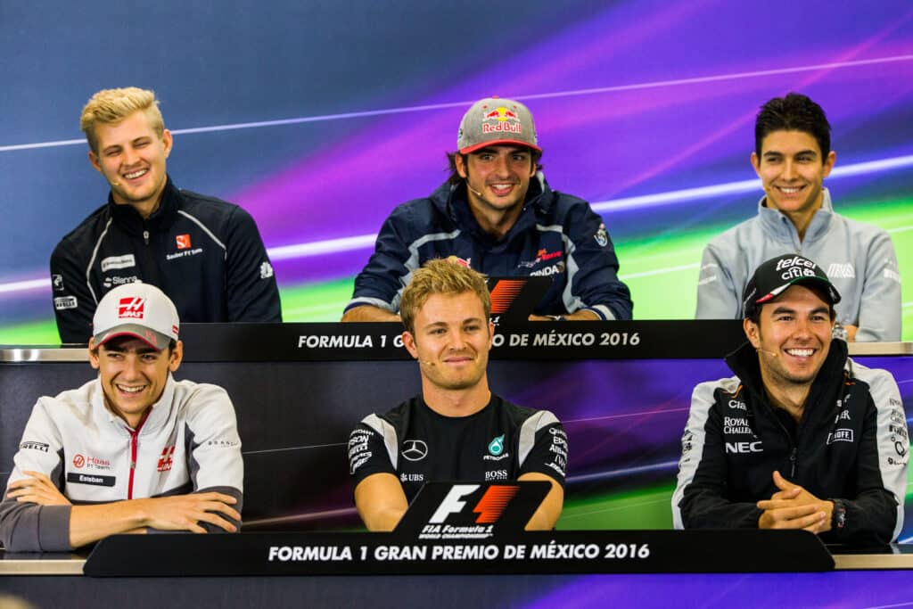 Checo Pérez en la F1