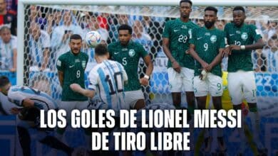 Todos los goles de Lionel Messi de tiro libre