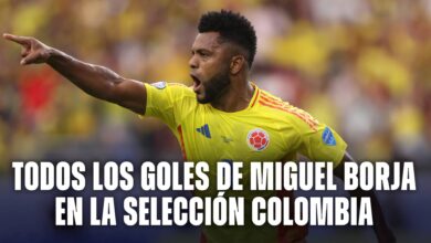 Todos los goles de Miguel Borja en la Selección Colombia