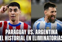 El historial de Paraguay vs. Argentina