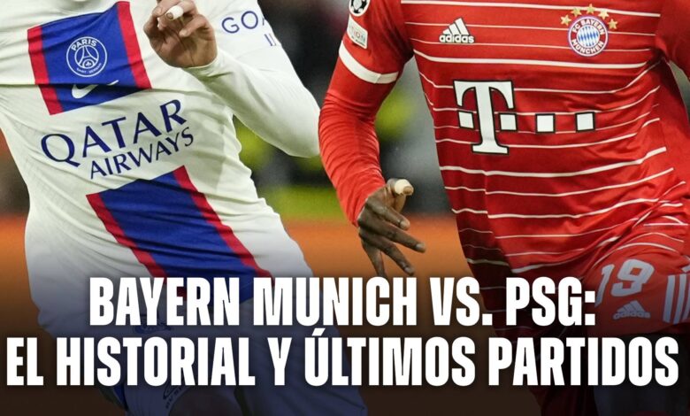 El historial de Bayern Munich vs. PSG en la Champions League