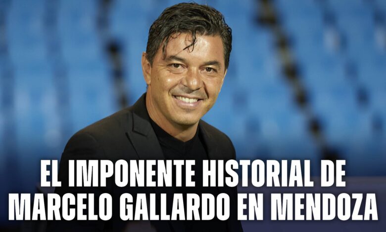 El impresionante historial de Marcelo Gallardo en Mendoza