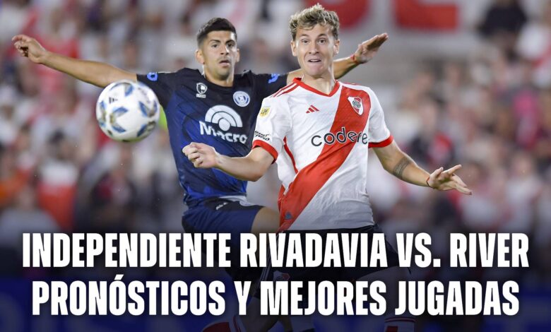 Independiente Rivadavia vs. River: los mejores pronósticos y jugadas