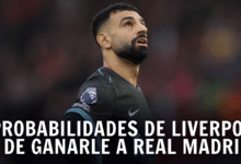 Liverpool y sus probabilidades de ganarle al Real Madrid.