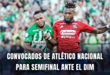 Medellín vs. Atlético Nacional Copa BetPlay 2024 convocados