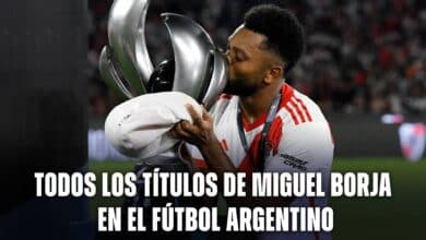 Todos los títulos de Miguel Borja en el fútbol argentino