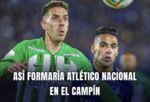 Millonarios vs. Atlético Nacional Liga BetPlay 2024 nóminas