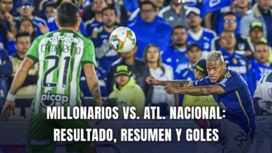 Millonarios vs. Atlético Nacional Liga BetPlay 2024 resumen