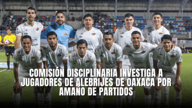 Comisión Disciplinaria abre carpeta de investigación a jugadores de Alebrijes de Oaxaca por supuesto amaño de partidos.