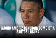 Nacho Ambriz con Santos Laguna, presentó su renuncia como DT