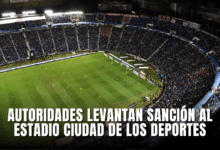 Autoridades levantan sanción al Estadio Ciudad de los Deportes