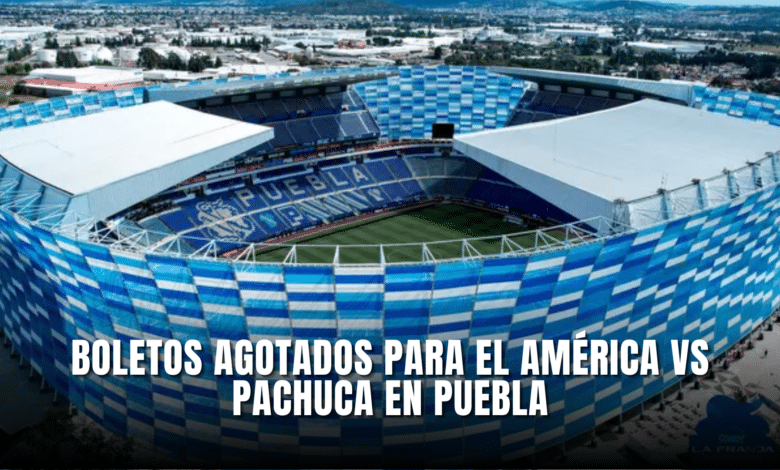 Boletos agotados para el América vs Pachuca en Puebla