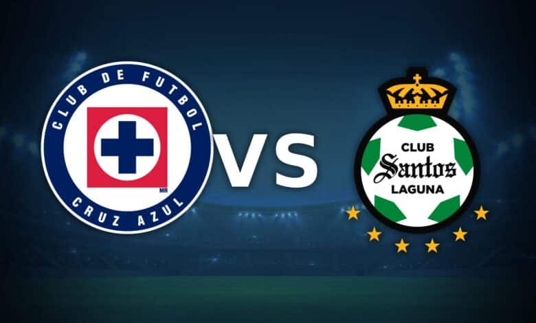 Cruz Azul vs Santos Laguna por la J15 del AP 2024.