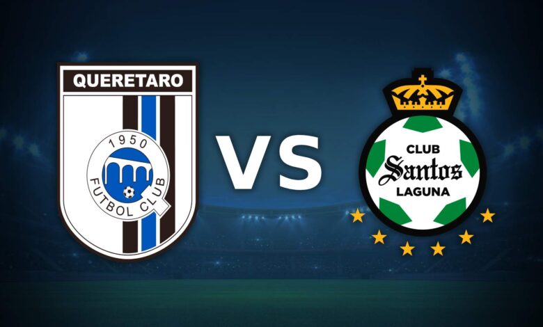 Querétaro vs Santos por la fecha 17 del Ap 2024