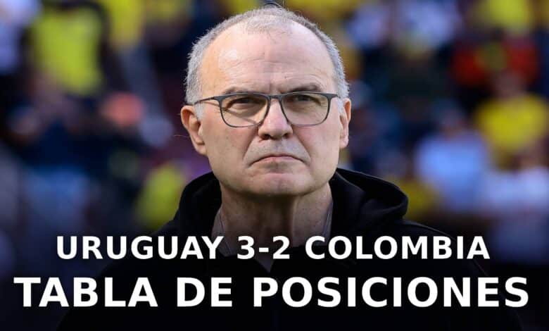 uruguay le gano a colombia